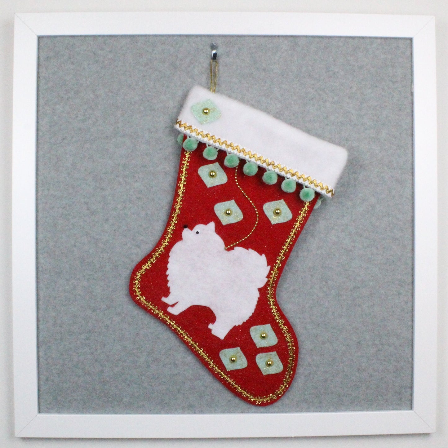Custom Dog Handmade Christmas Stocking